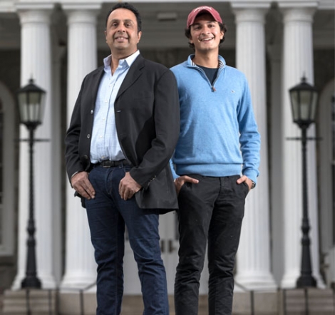 Karan Madan ’91 and Arjun Madan ’21